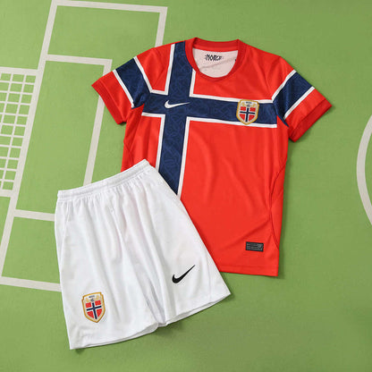 2026 FIFA World Cup Norway home Kids kit