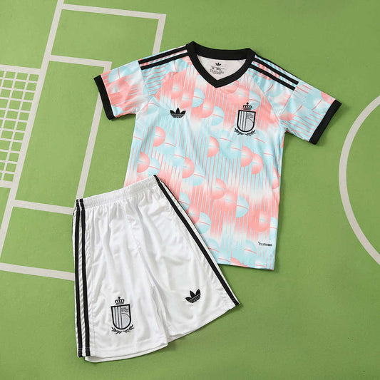 2026 FIFA World Cup Belgium away Kids kit