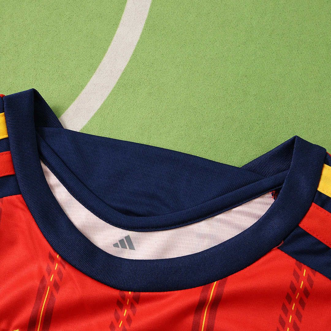 2026 FIFA World Cup Spain Home Cropped Jersey