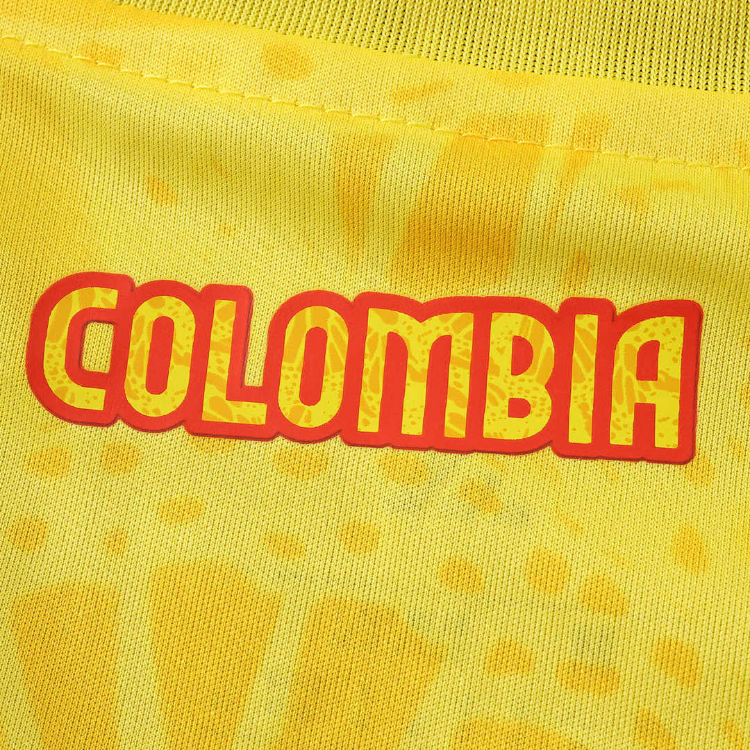 2026 FIFA World Cup Colombia Home Cropped Jersey