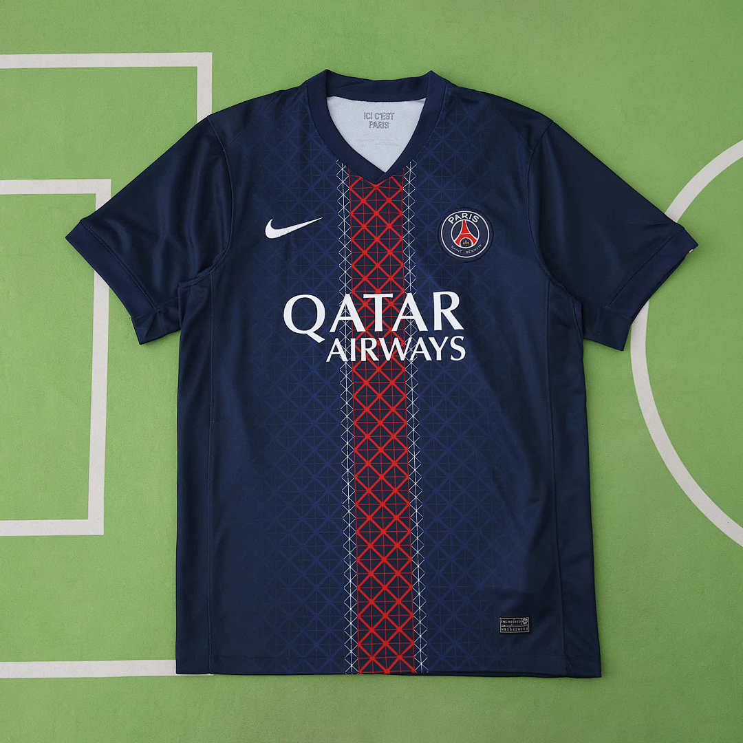 Paris Saint-Germain Home Stadium Shirt BACK TO BACK Champions of Europe 2026