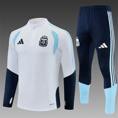 2026 FIFA World Cup Argentina Half zip training suit set